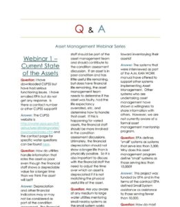Asset Management QA Session