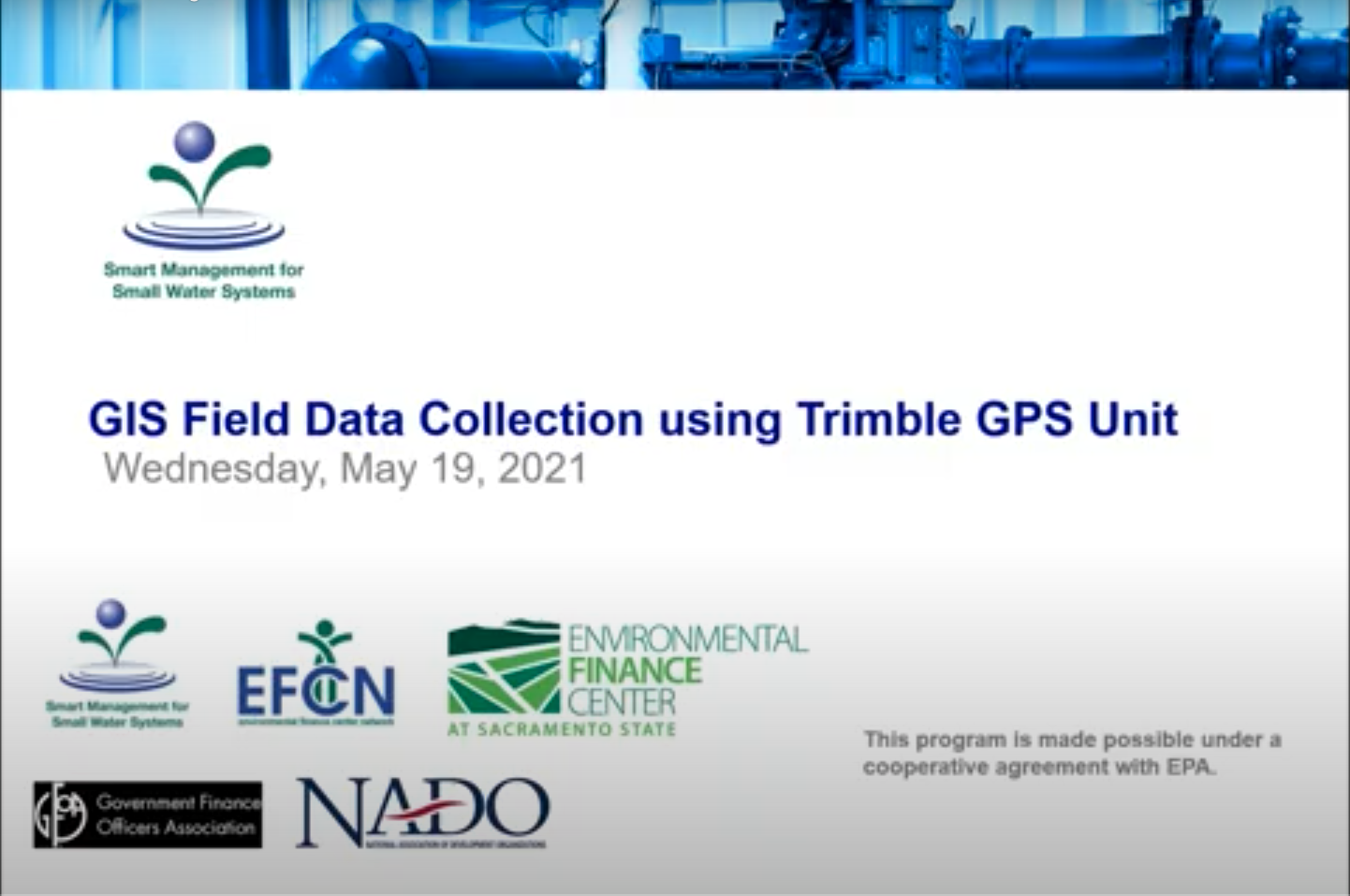 Webinar | GIS Field Data Collection using Trimble GPS Unit ...