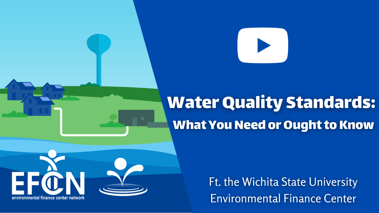 inar Water Quality Standards What You Need (or Ought) to Know Environmental Finance